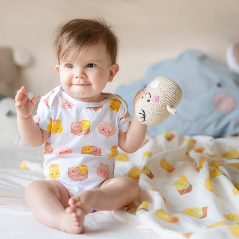 The Wee Bean Organic Cotton Baby Onesie