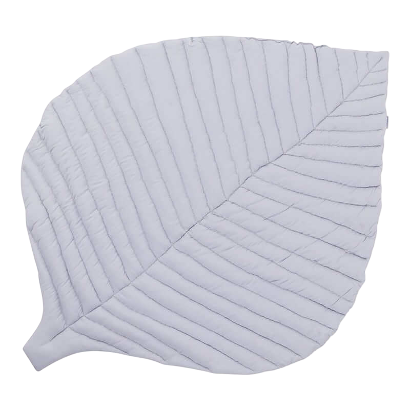 Toddlekind Organic Leaf Mat 116x87cm - Stone