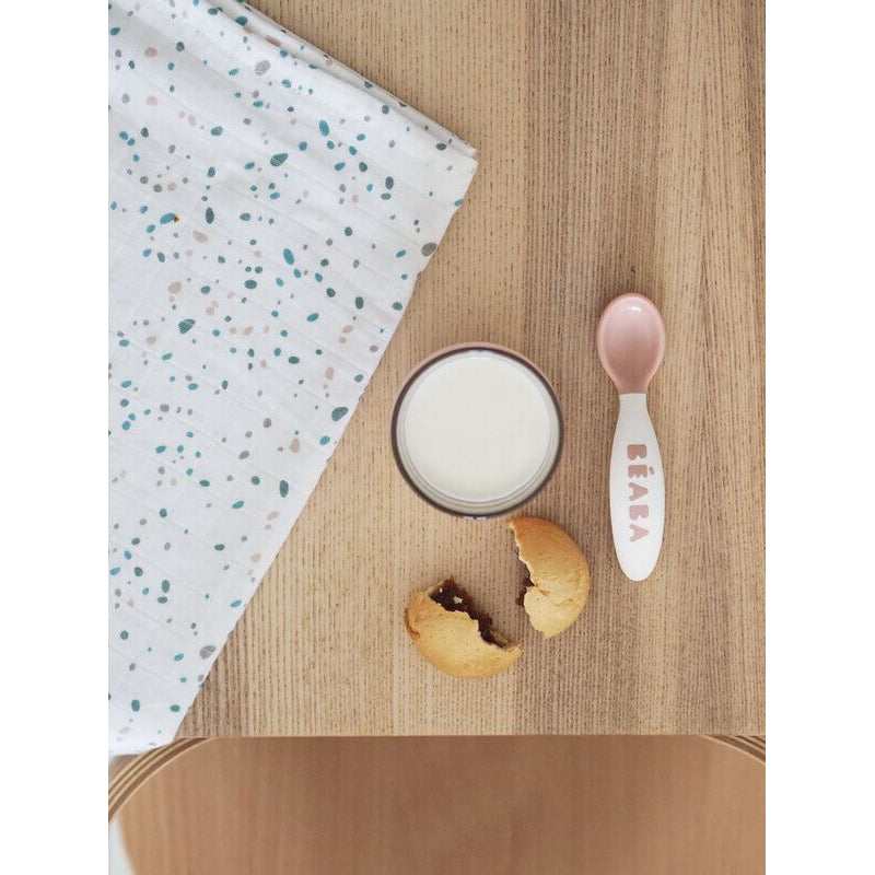 Beaba Organic Muslin Squares 2-Pack - Hot Sauce (120x120cm)