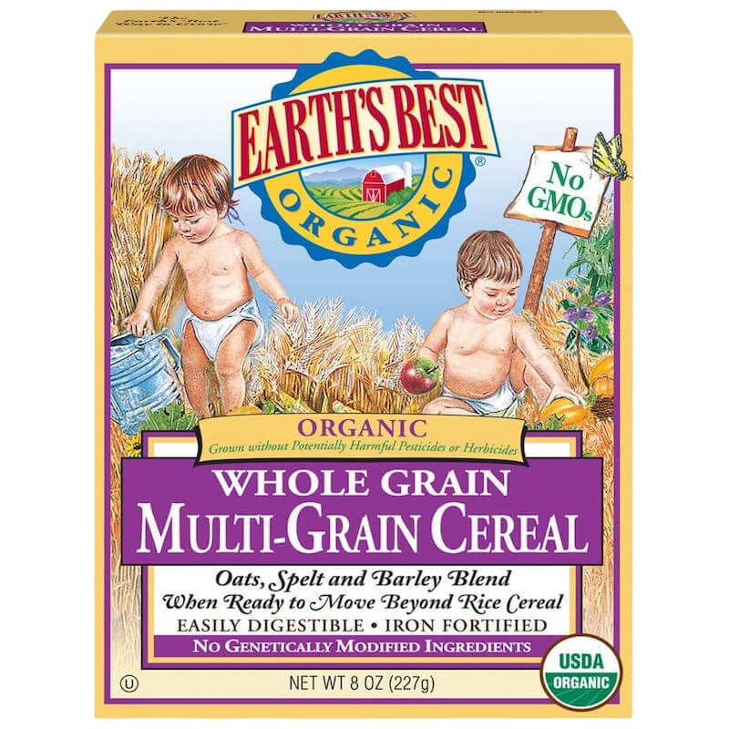 Earth's Best Organic Whole Grain Multi-Grain Cereal 227g