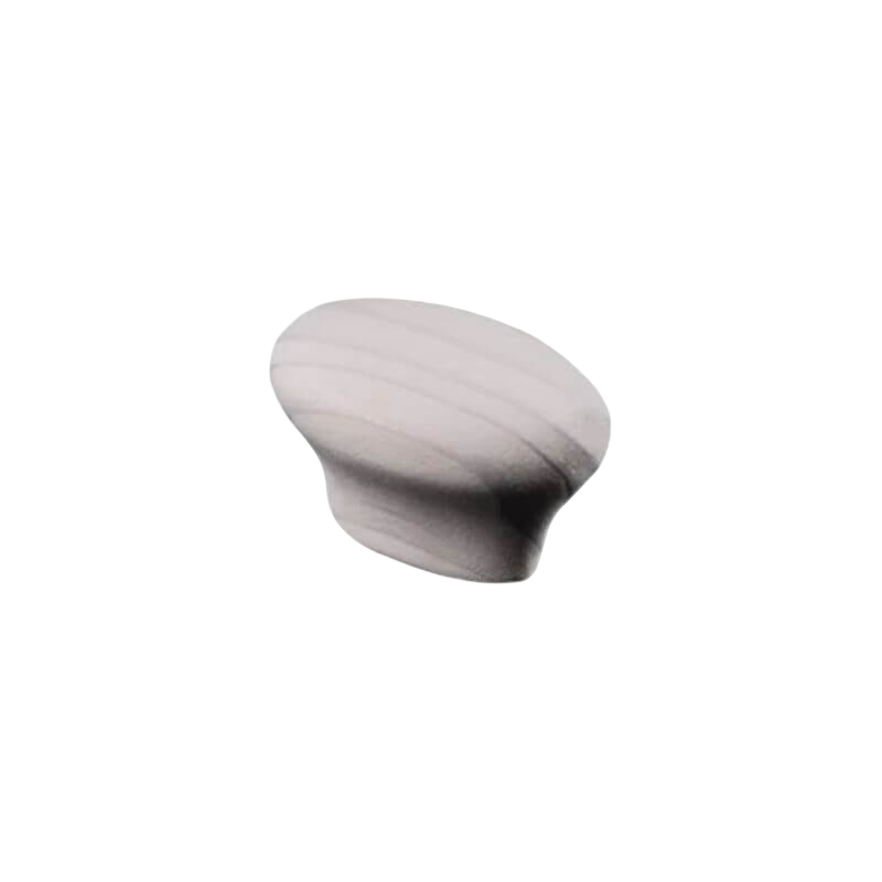 LIFETIME Kidsrooms Oval Wooden Handle - Whitewash