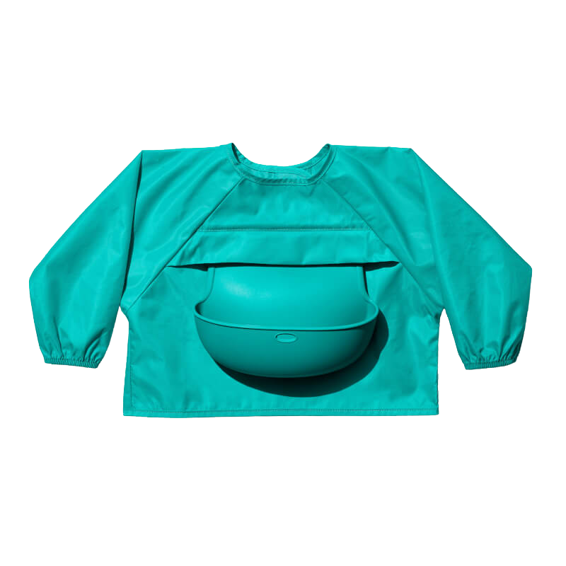 OXO 幼兒袖捲式圍兜