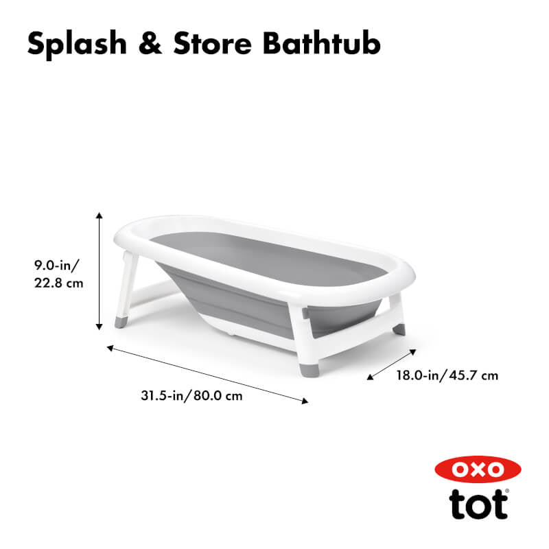OXO Tot Splash & Store Bathtub