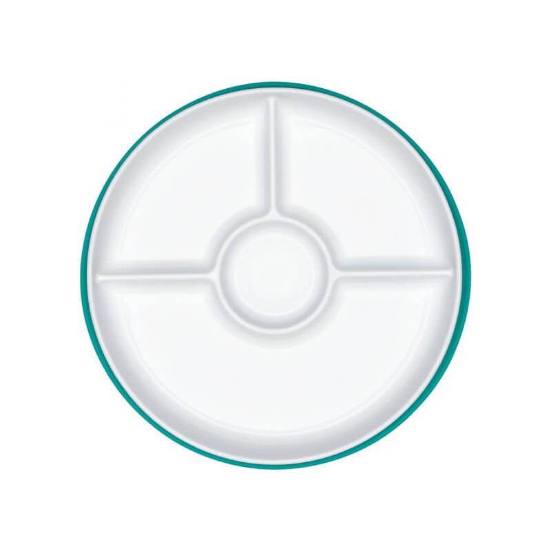 OXO Tot Stick & Stay Suction Divided Plate