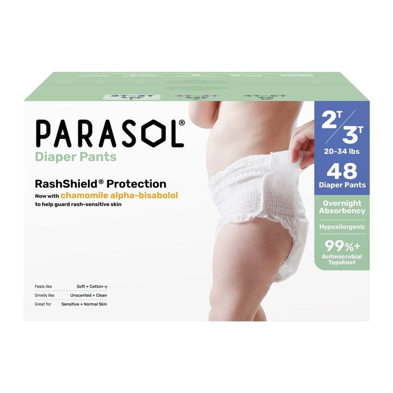 Parasol Clear+Dry Natural Diaper Pants Size 4/L - 24x4pcs