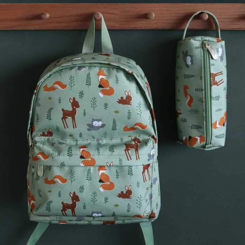 A Little Lovely Company Pencil Case - Forest Friends