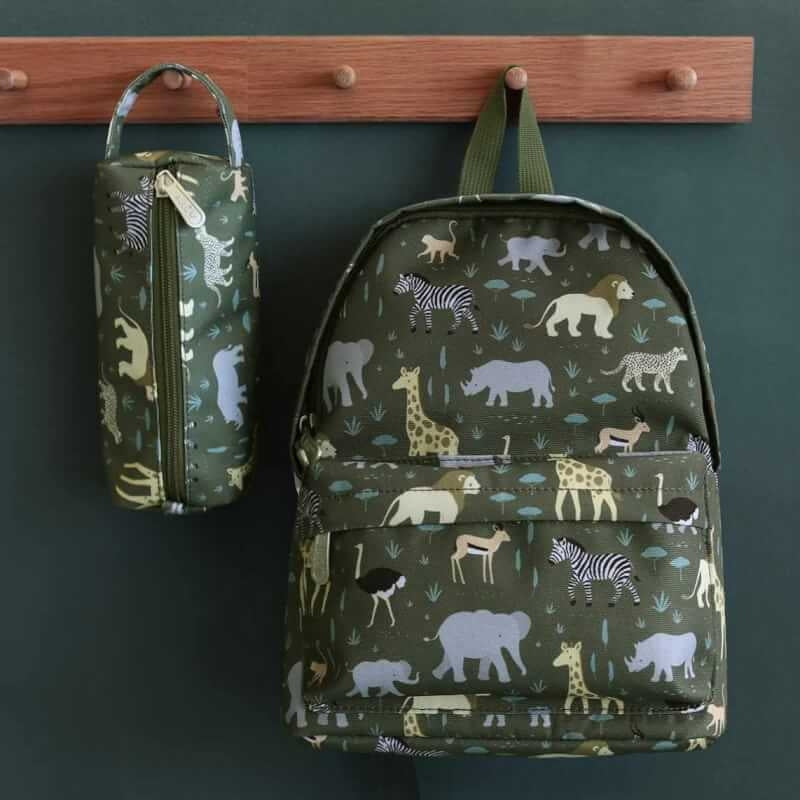 A Little Lovely Company Pencil Case - Savanna