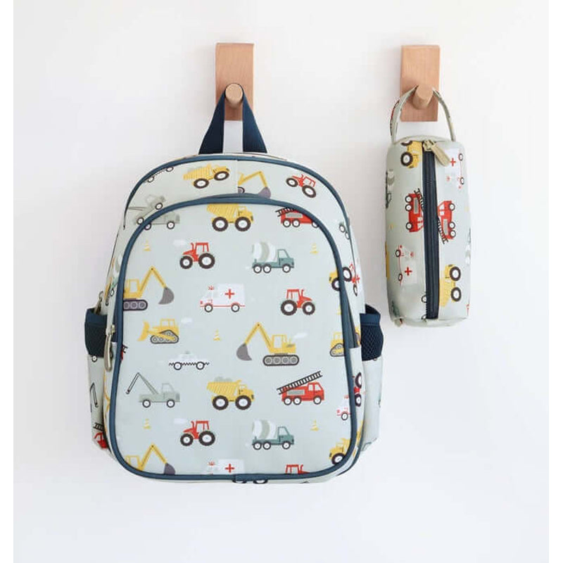 A Little Lovely Company Pencil Case - Vehicles