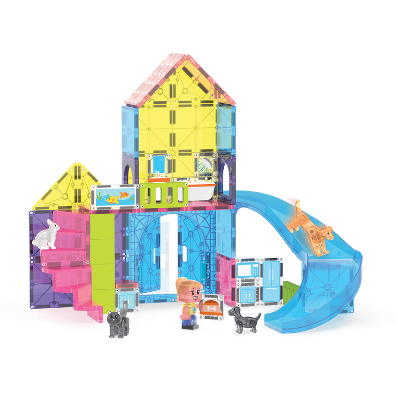 Magna-Tiles Pet Playhouse™ 50 Piece Set Magna-Tiles