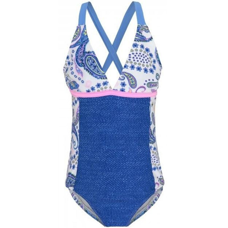 Platypus Boho Paisley UPF50+ Tie Back Swimsuit