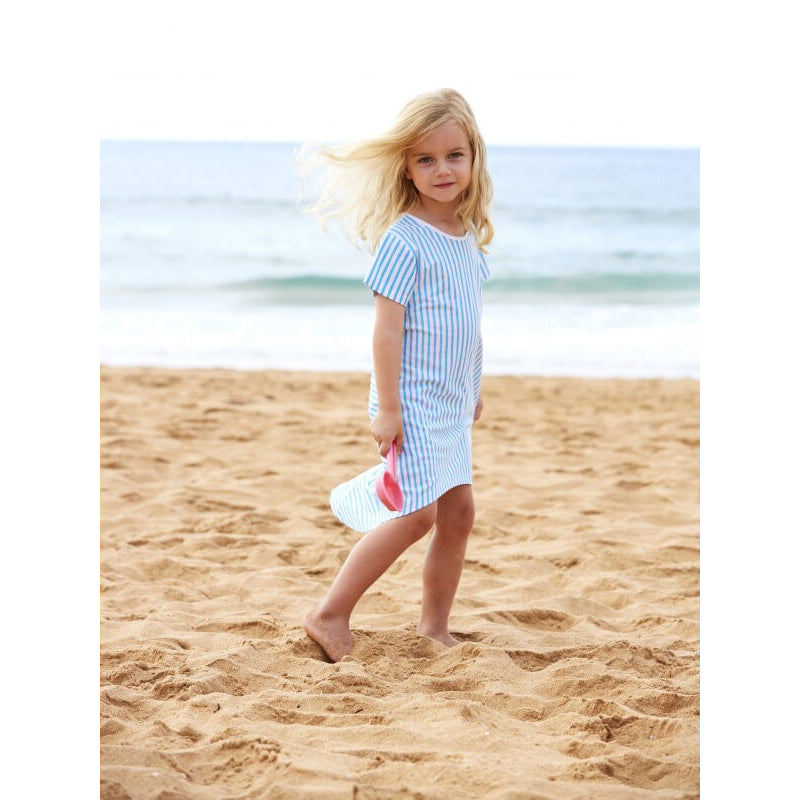 Platypus Butterfly Flutter Cap Sleeve Dress