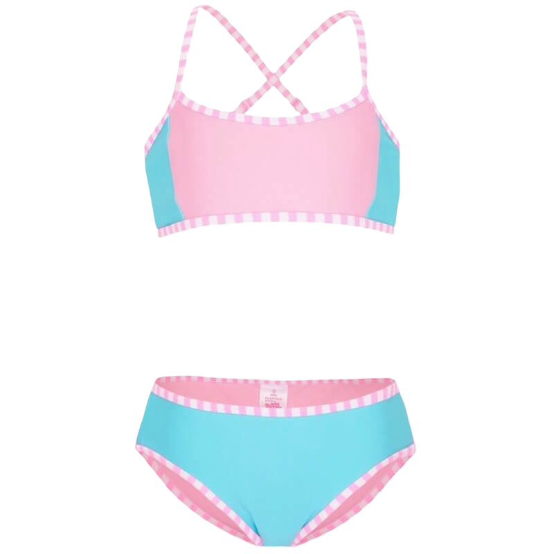 Platypus Gelato Block UPF50+ Athletic Bikini