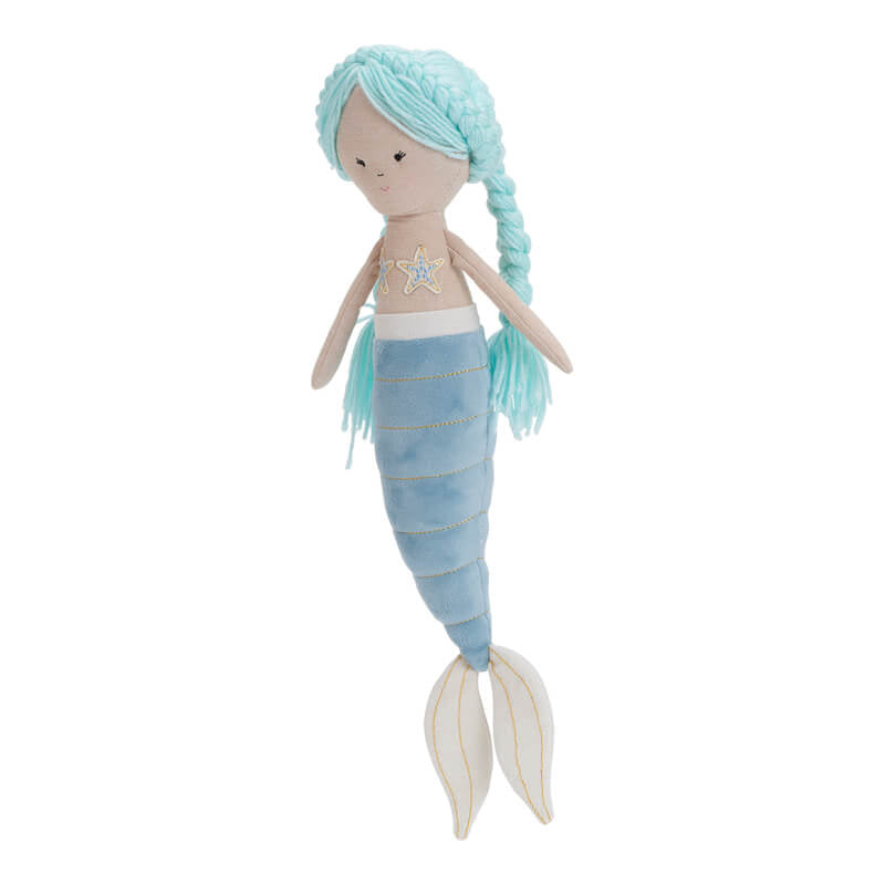 泡泡毛絨玩具 - 藍色美人魚瑪麗埃拉