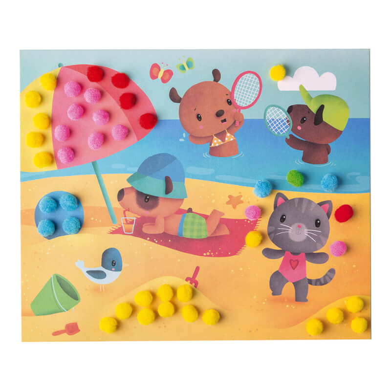 Janod Pom Pom Cards
