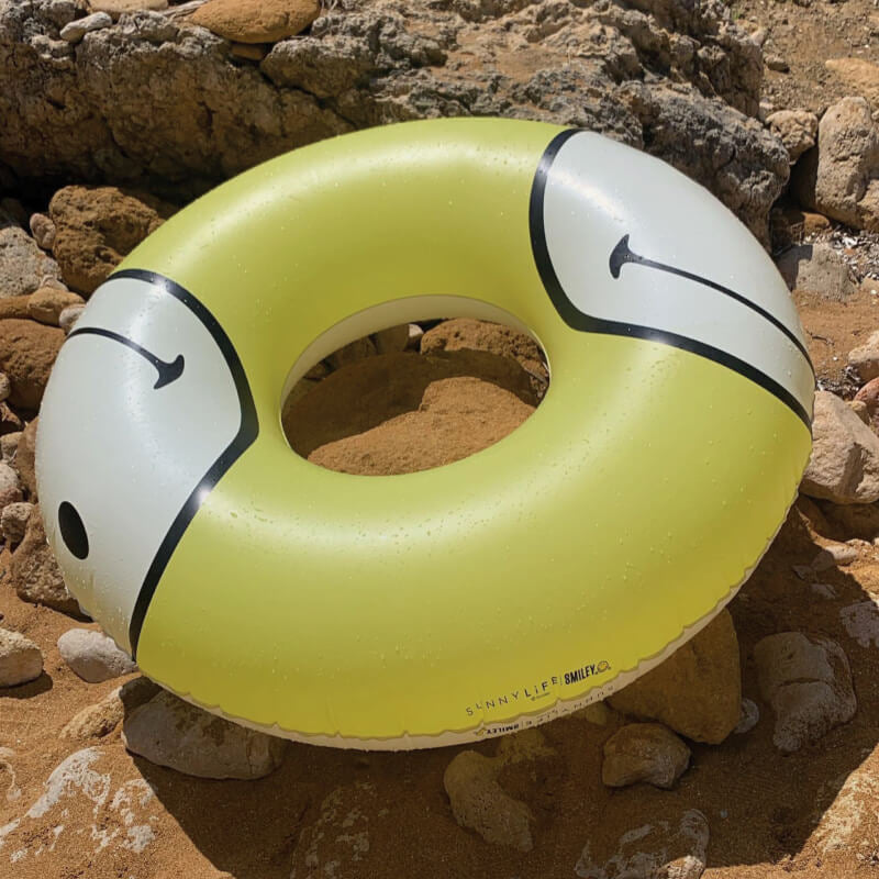 SUNNYLiFE Pool Ring - Smiley