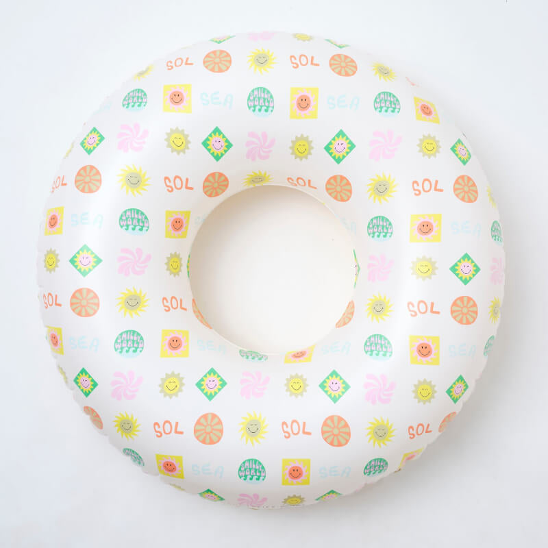 SUNNYLiFE 撞球圈和球套裝 - SmileyWorld Sol Sea