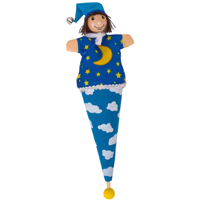 Goki Pop-Up Puppet - Blue Clouds