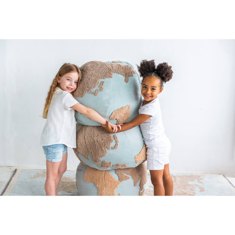 Lorena Canals Pouf World Map