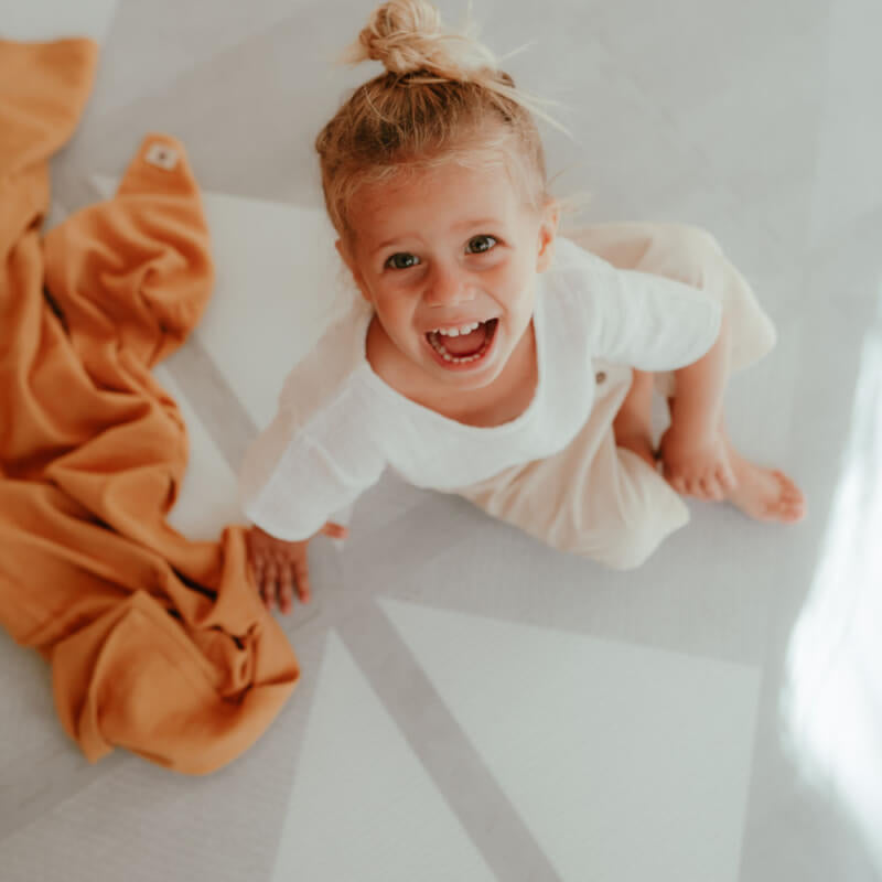 Toddlekind Premium Foam Play Mats 120x180cm - Kyte Collection - Storm