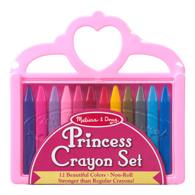 Melissa & Doug Princess Crayon Set
