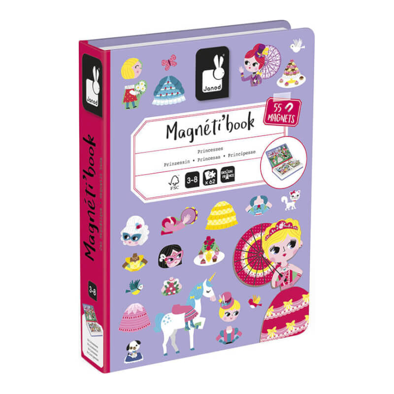 Janod Princesses Magnetibook