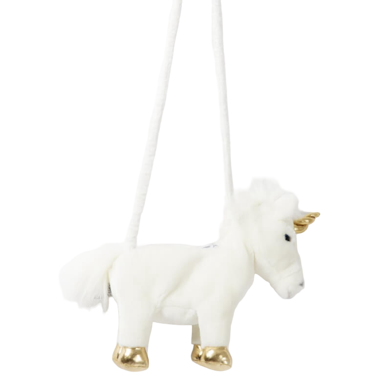 Wild & Soft Purse - Claire the White Unicorn