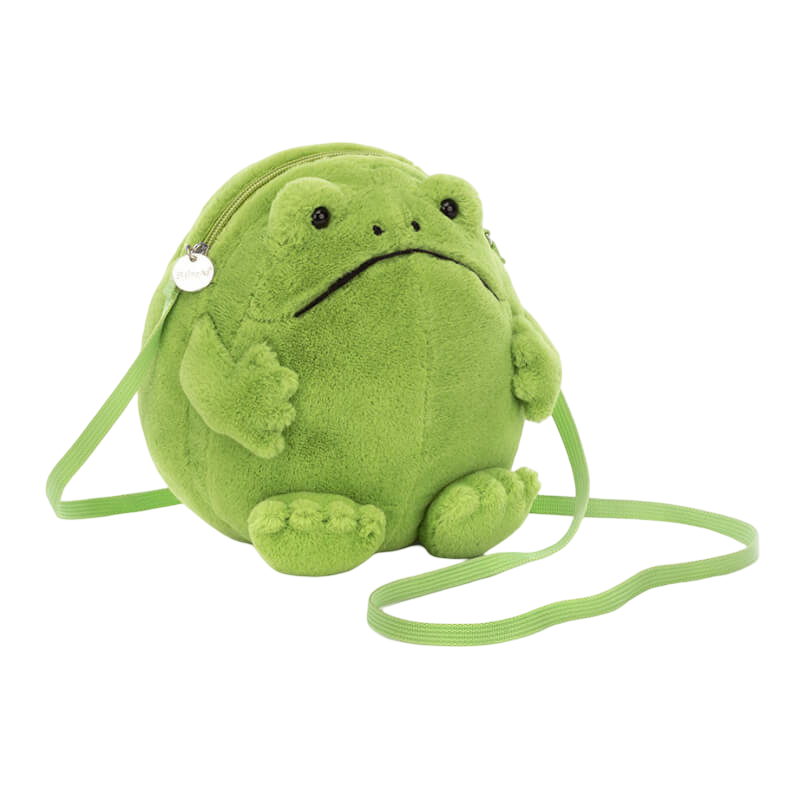 Jellycat Ricky Rain Frog Bag 17x17cm