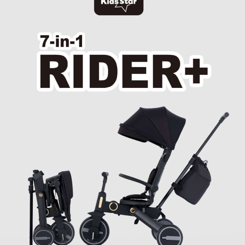 Kids Star RIDER+ 7-IN-1 Foldable Trike