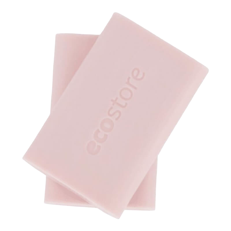 Ecostore Rose & Almond Oil Soap 80g x 4 Value Pack