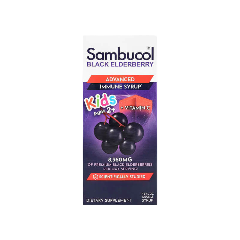 Sambucol Kids Black Elderberry Advanced Immune Syrup