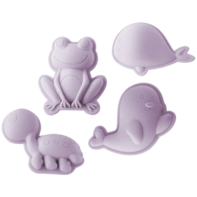 Scrunch Sand Moulds Frog Set