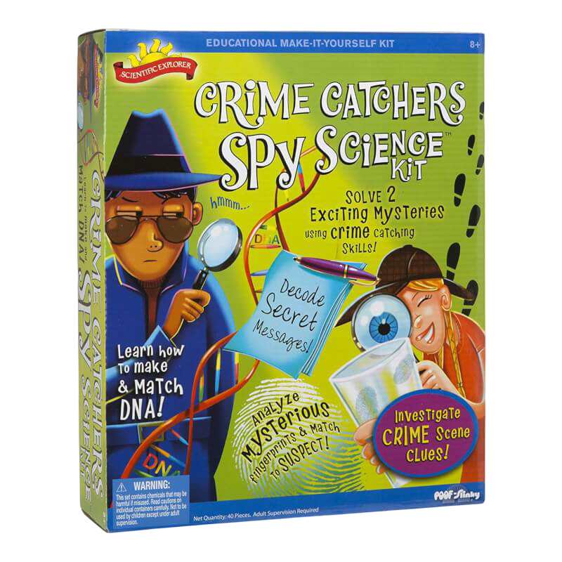 Scientific Explorer Crime Catchers Spy Science Kit