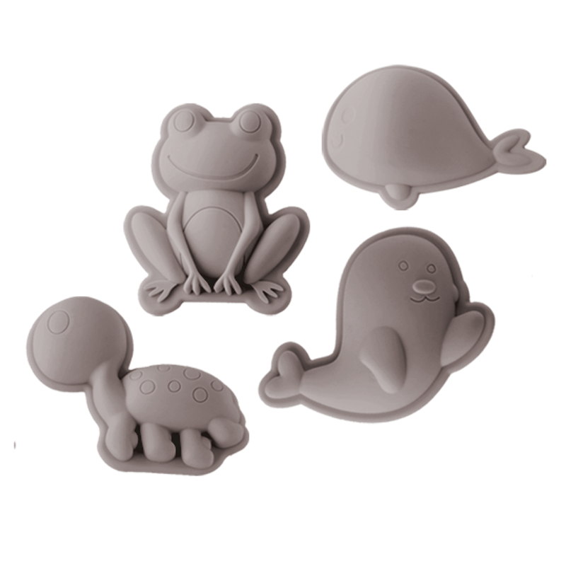 Scrunch Sand Moulds Frog Set