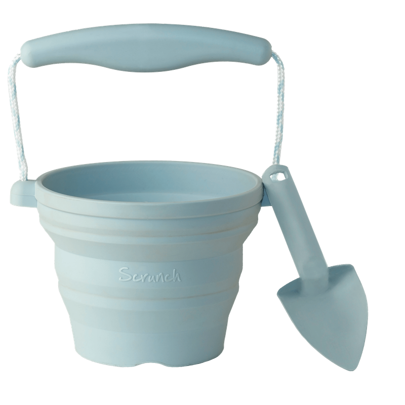 Scrunch Seedling Pot and Trowel