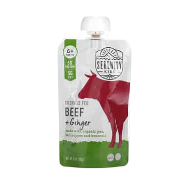 Serenity Kids Beef + Ginger 6+ Months 3.5 oz (99 g)
