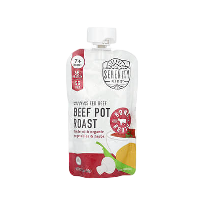 Serenity Kids Beef Pot Roast with Organic Vegetables & Herbs 7+ Months 3.5 oz (99 g)