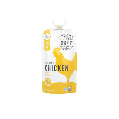 Serenity Kids Chicken with Peas & Carrots 6+ Months 3.5 oz (99 g)