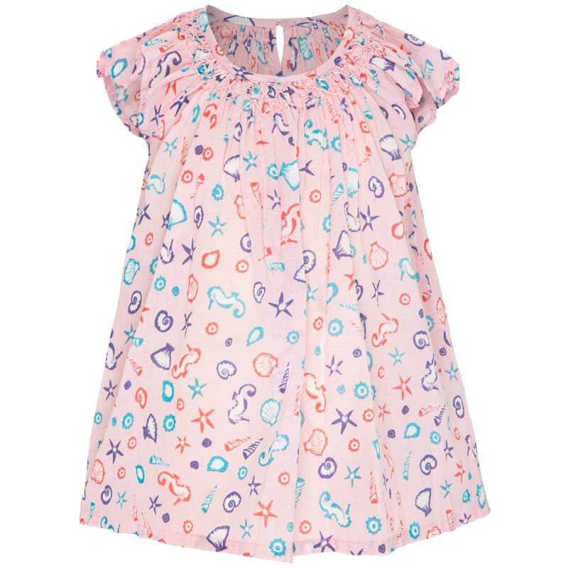 Platypus Sherbet Shore Smock Dress