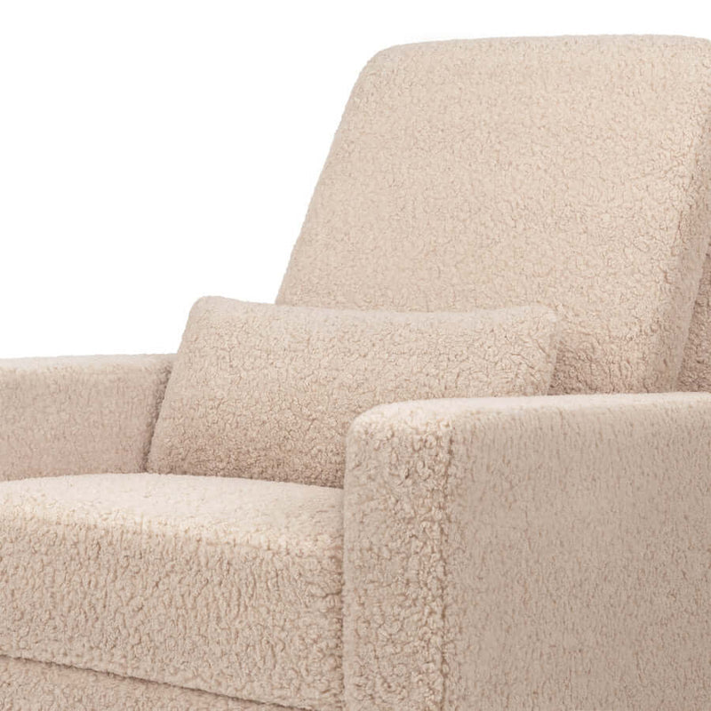 Babyletto Sigi Recliner and Swivel Glider - Chai Shearling Babyletto