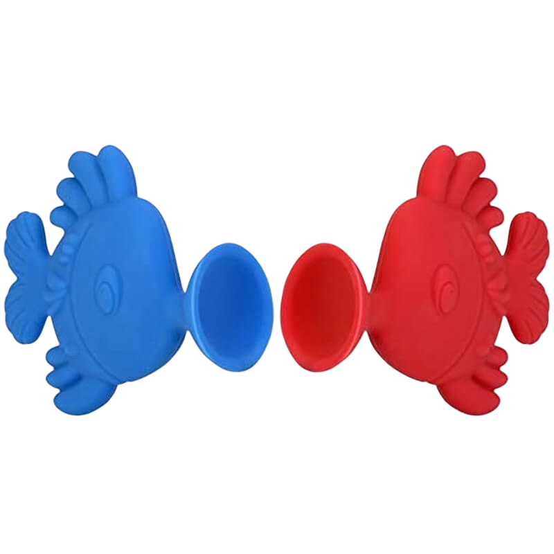 Nuby Silly Suction Toys Kissing Fish