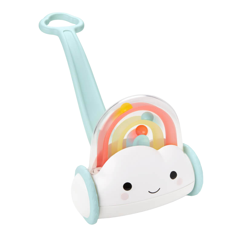 Skip Hop Silver Lining Cloud Rainbow Push Toy