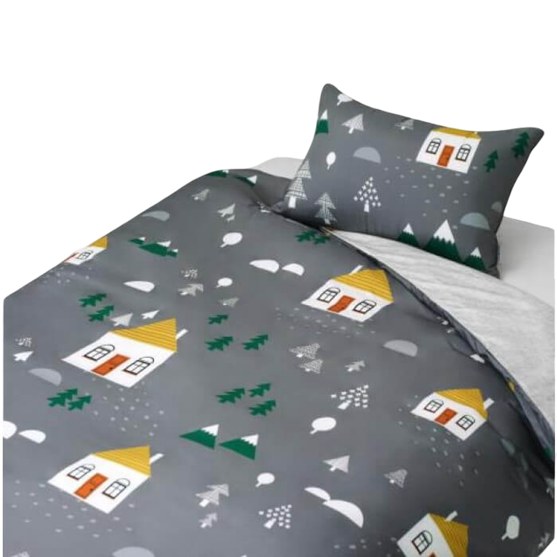 Jadaloo Anti-Dustmite Single Bed Duvet Set - Maison Gray