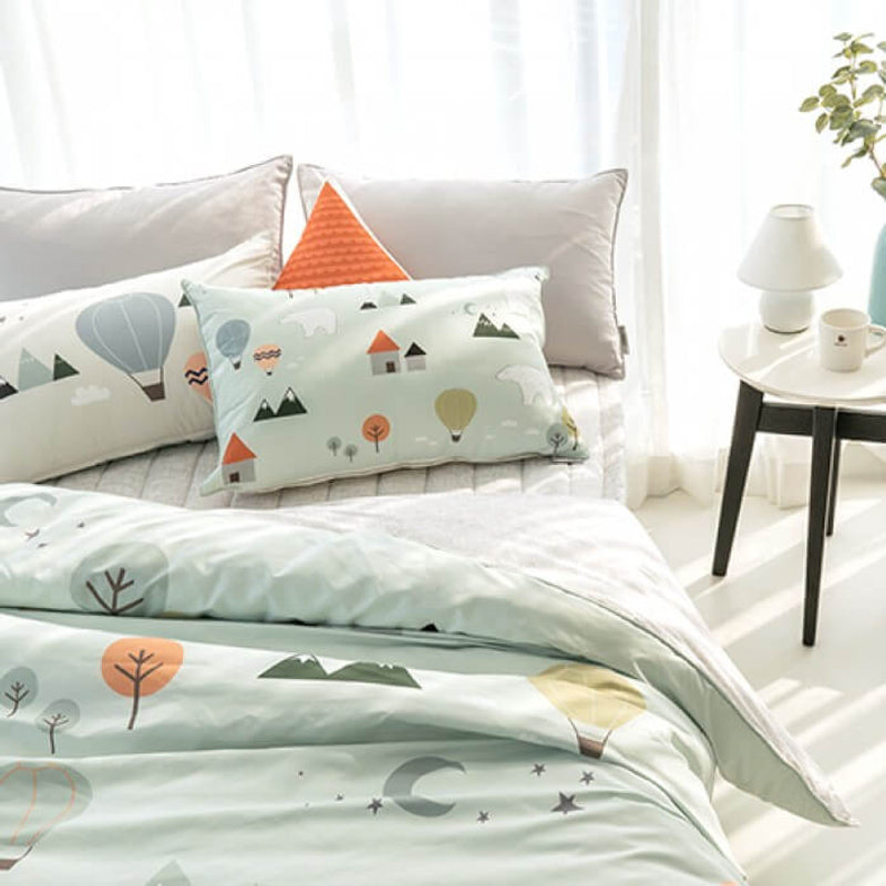 Jadaloo Anti-Dustmite Single Bed Duvet Set - Polar Bears