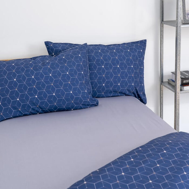 Jadaloo Anti-Dustmite Single Bed Duvet Set without Padding - Cube