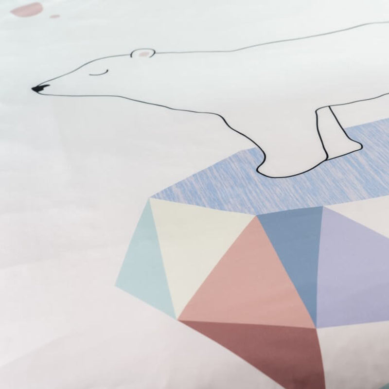 Jadaloo Anti-Dustmite Single Bed Duvet Set without Padding - Dear Bear