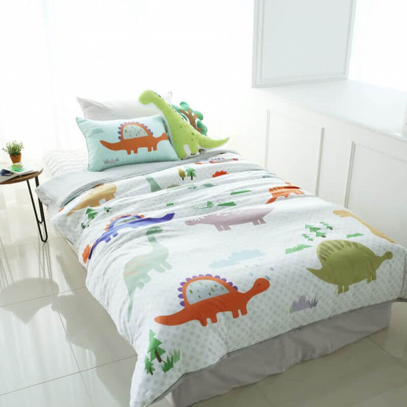 Jadaloo Anti-Dustmite Single Bed Duvet Set without Padding - Jurassic Park