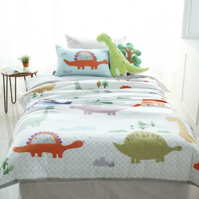 Jadaloo Anti-Dustmite Single Bed Duvet Set without Padding - Jurassic Park