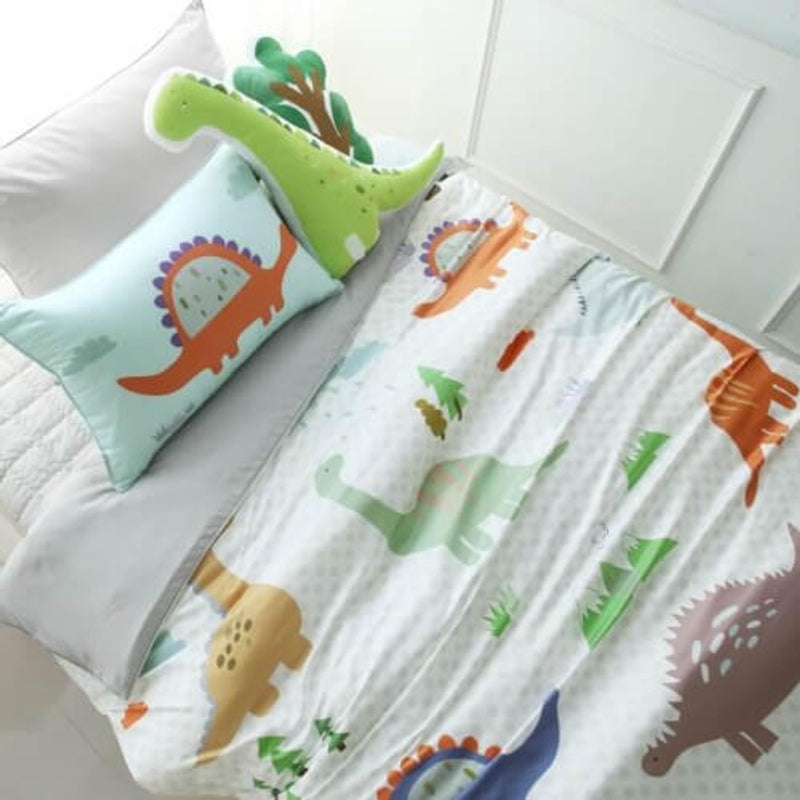 Jadaloo Anti-Dustmite Single Bed Duvet Set without Padding - Jurassic Park