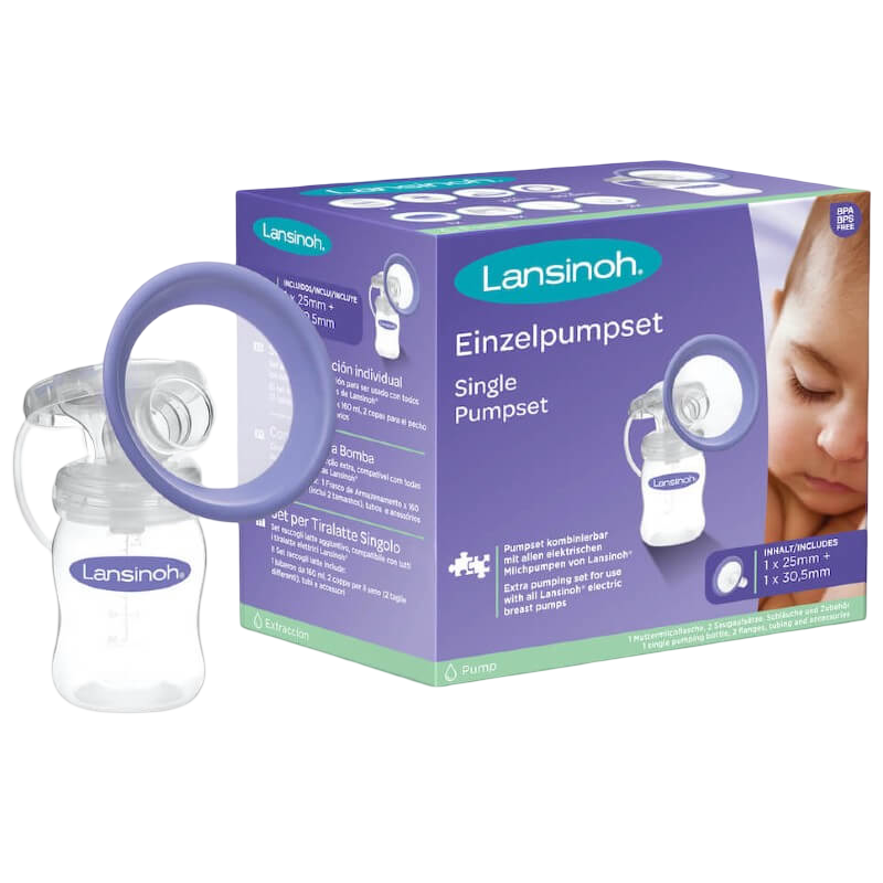 Lansinoh Single Pumpset