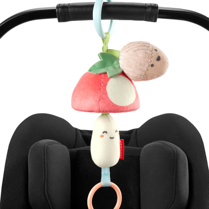 Skip Hop Farmstand Mushroom Baby Stroller Toy
